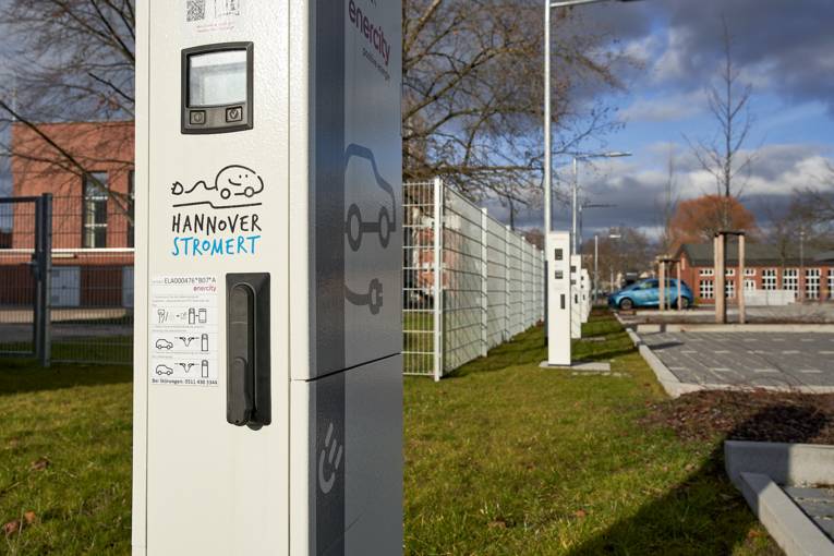 Hannover stromert - Ladesäule