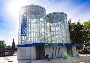 Fahrradturm Region Hannover.