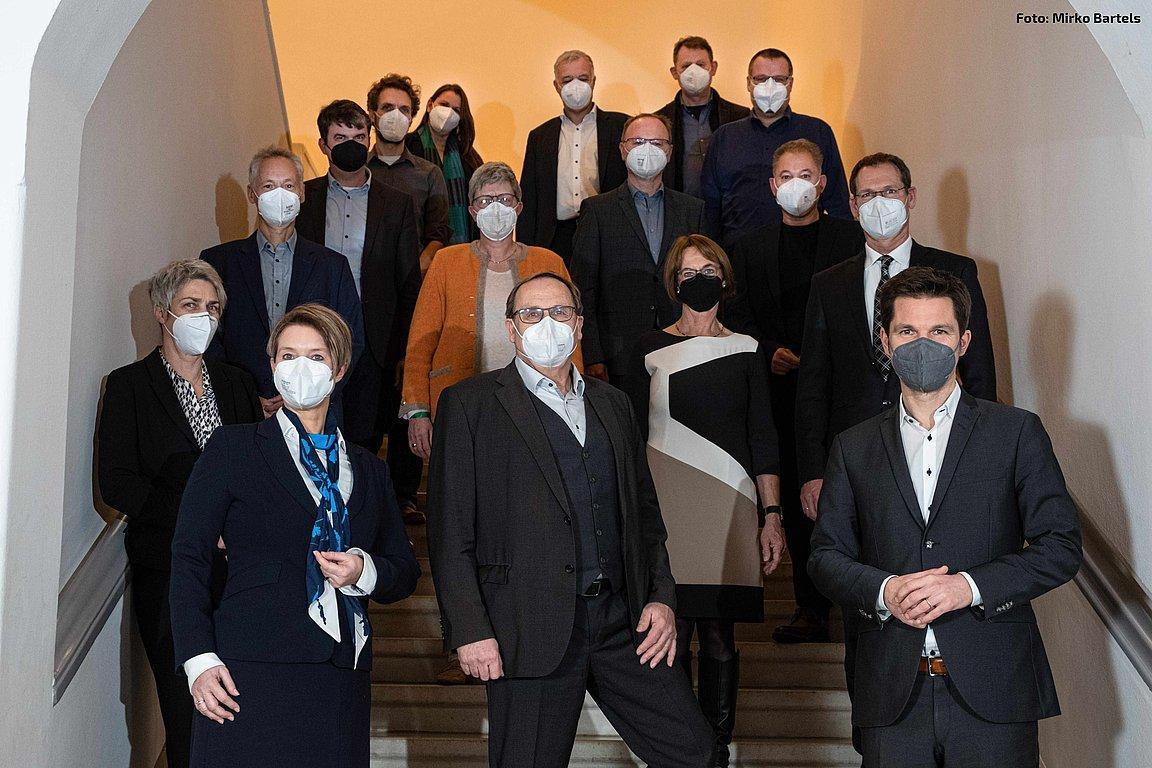 Die Gesellschafter der Klimaschutzagentur Region Hannover. Foto: Mirko Bartels